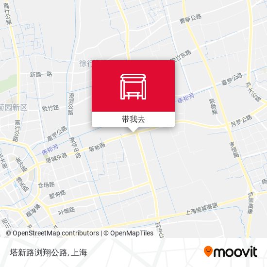 塔新路浏翔公路地图