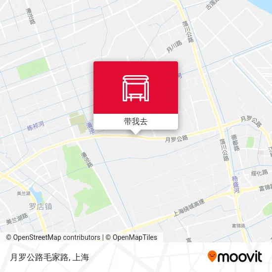 月罗公路毛家路地图
