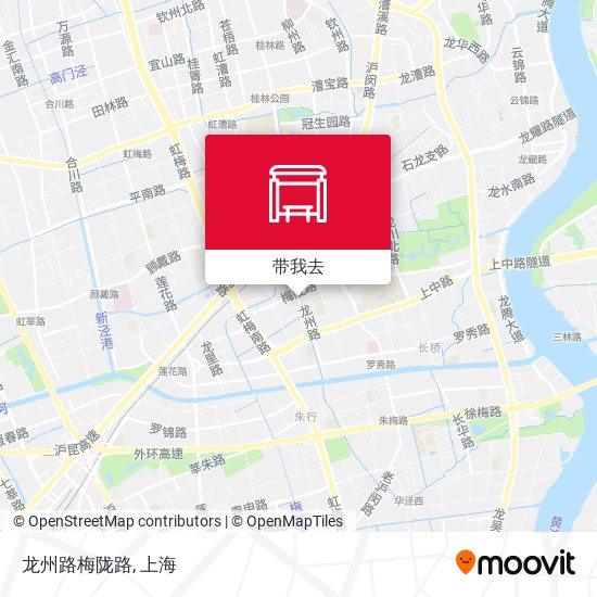 龙州路梅陇路地图