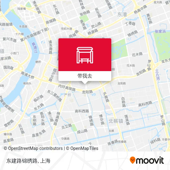 东建路锦绣路地图