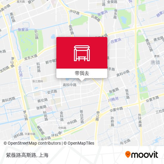 紫薇路高斯路地图