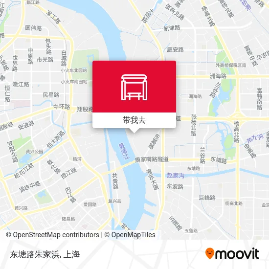 东塘路朱家浜地图