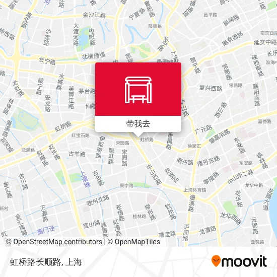 虹桥路长顺路地图
