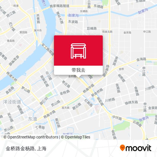 金桥路金杨路地图