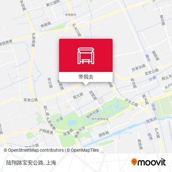 陆翔路宝安公路地图