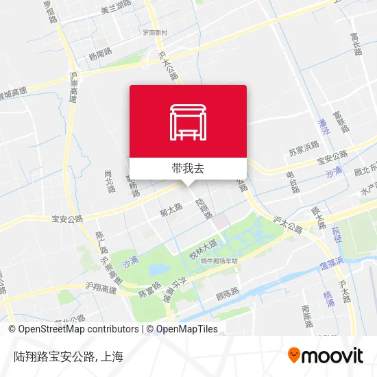 陆翔路宝安公路地图