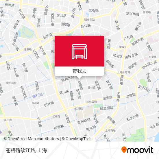苍梧路钦江路地图