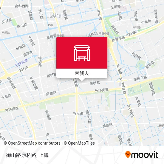 御山路康桥路地图