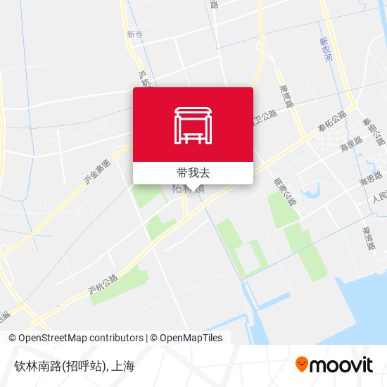 钦林南路(招呼站)地图