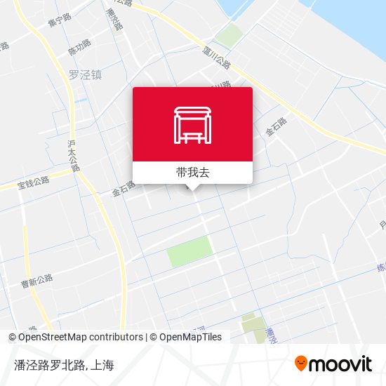 潘泾路罗北路地图
