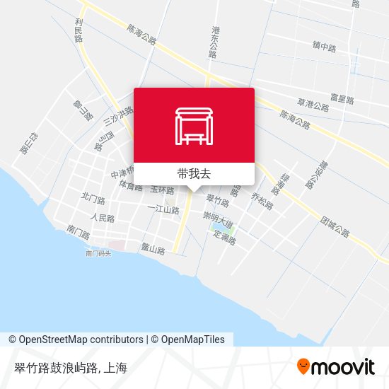 翠竹路鼓浪屿路地图