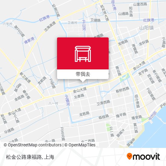 松金公路康福路地图
