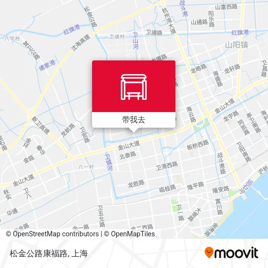 松金公路康福路地图