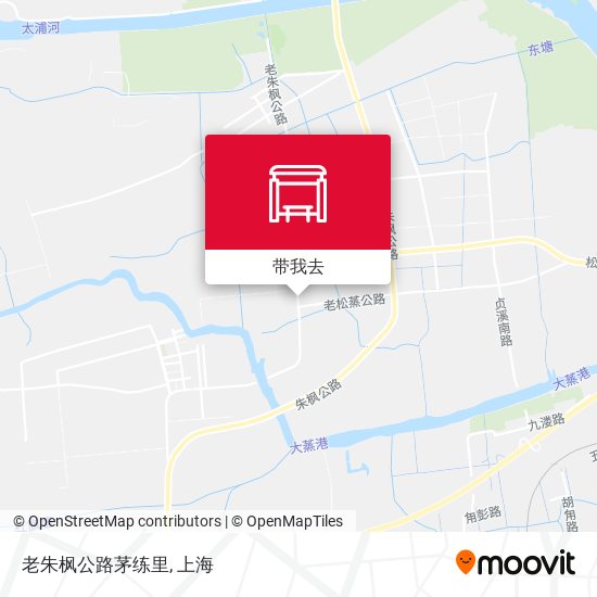老朱枫公路茅练里地图