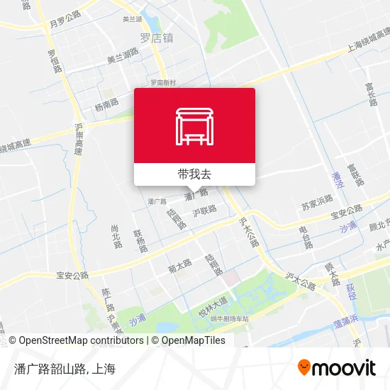潘广路韶山路地图