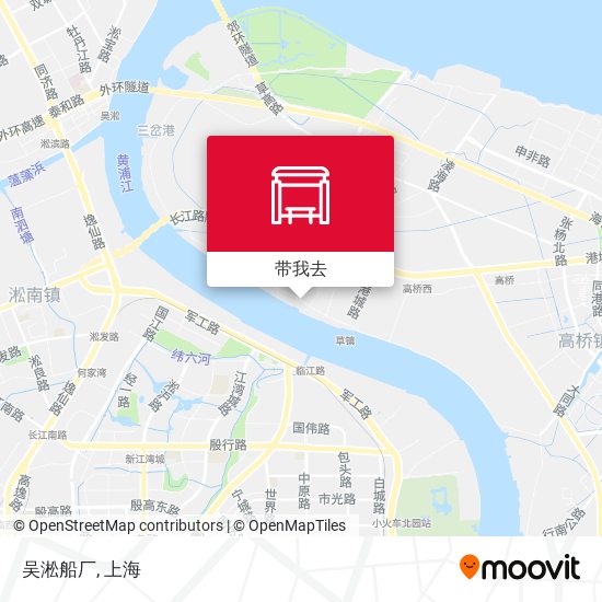 吴淞船厂地图