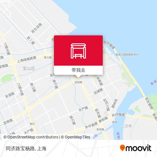 同济路宝杨路地图