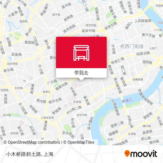 小木桥路斜土路地图