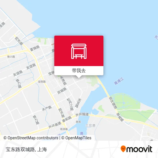 宝东路双城路地图