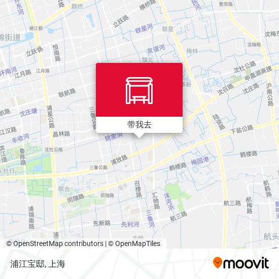 浦江宝邸地图
