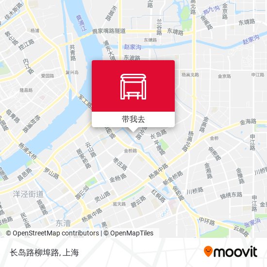长岛路柳埠路地图