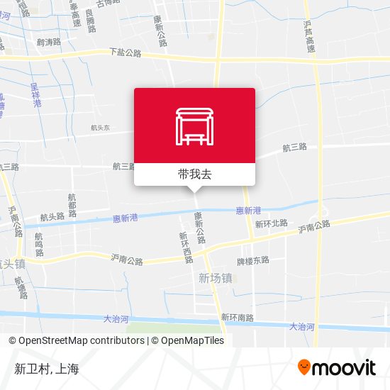 新卫村地图