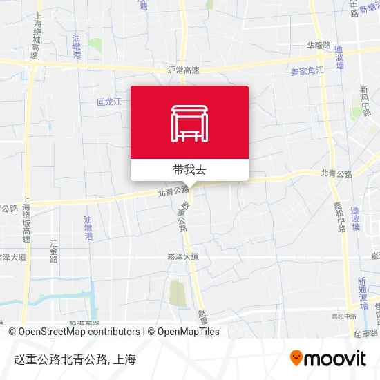 赵重公路北青公路地图