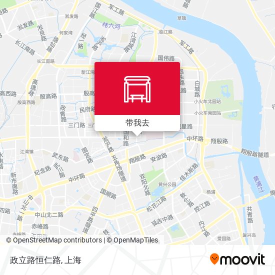 政立路恒仁路地图