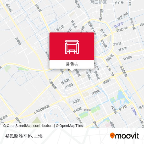 裕民路胜辛路地图