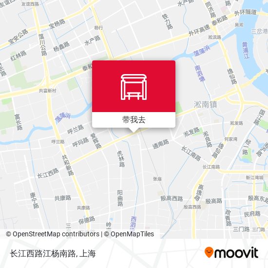 长江西路江杨南路地图