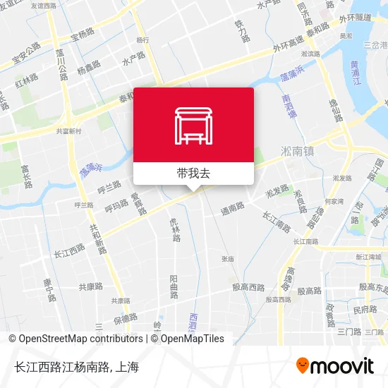 长江西路江杨南路地图