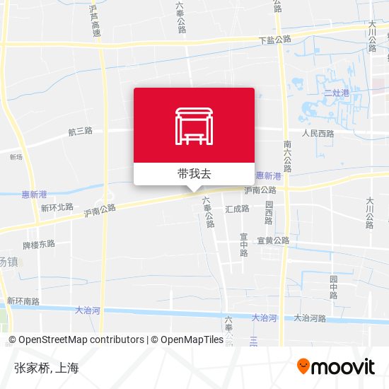 张家桥地图
