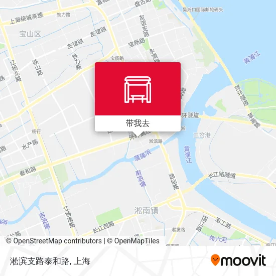 淞滨支路泰和路地图