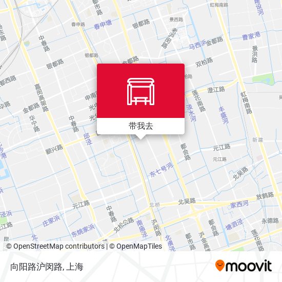 向阳路沪闵路地图