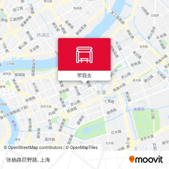 张杨路巨野路地图