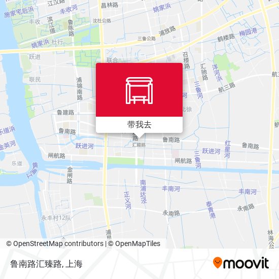 鲁南路汇臻路地图
