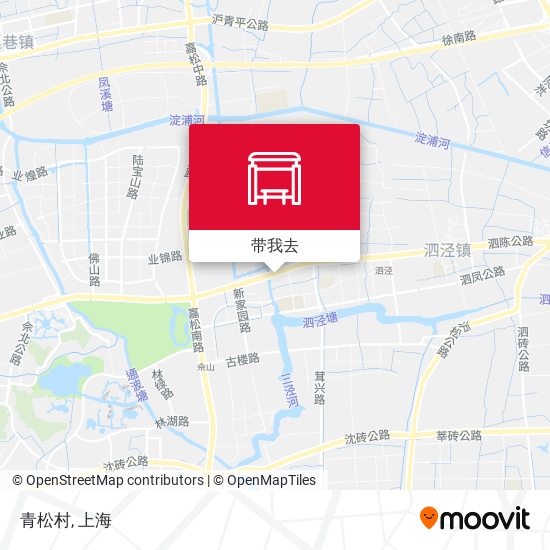 青松村地图