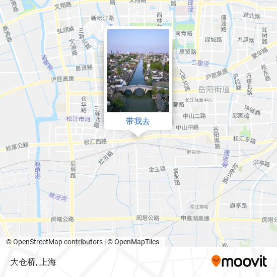 大仓桥地图
