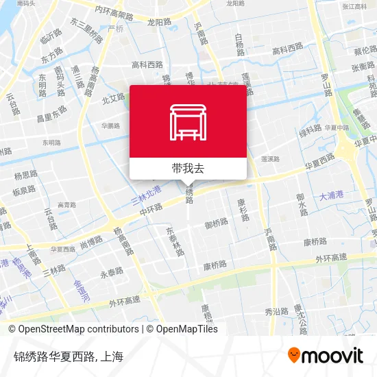 锦绣路华夏西路地图