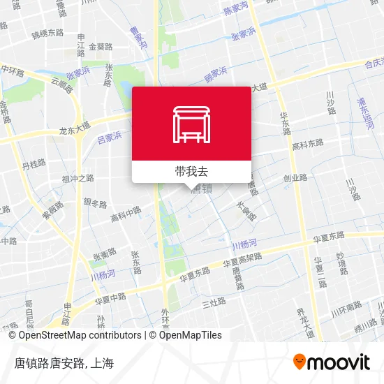 唐镇路唐安路地图