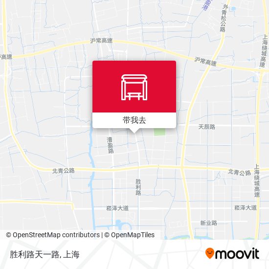 胜利路天一路地图