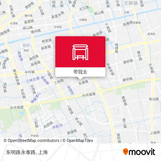 东明路永泰路地图
