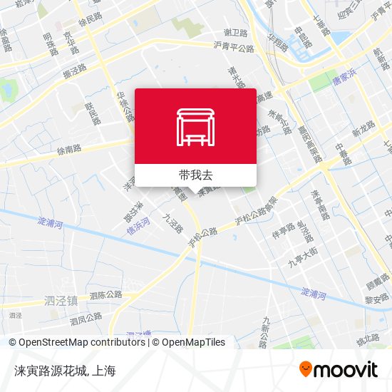 涞寅路源花城地图