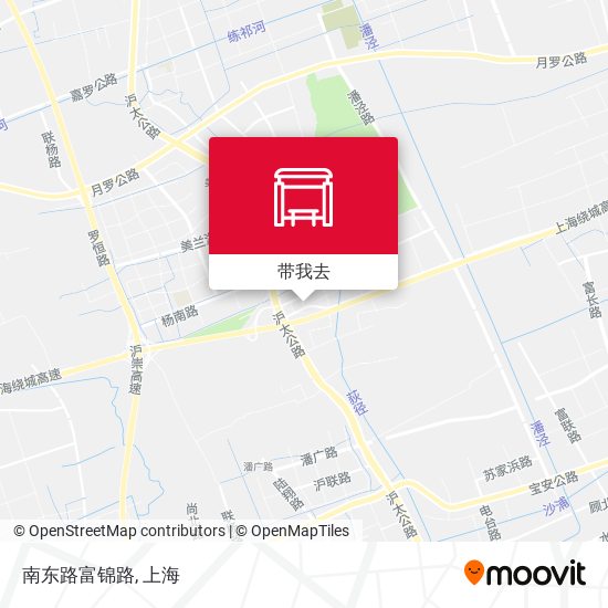 南东路富锦路地图
