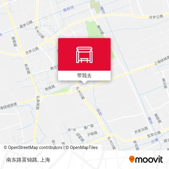 南东路富锦路地图