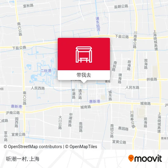 听潮一村地图