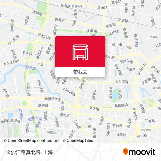 金沙江路真北路地图