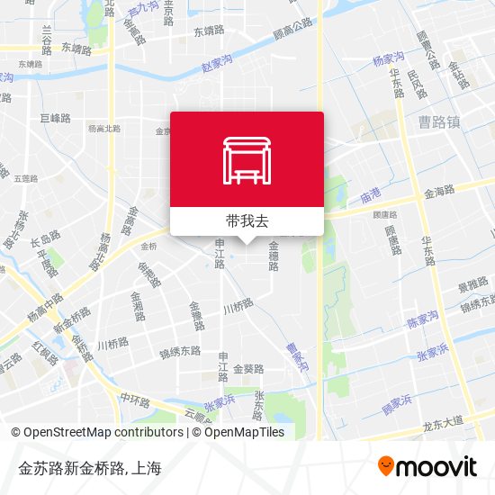 金苏路新金桥路地图