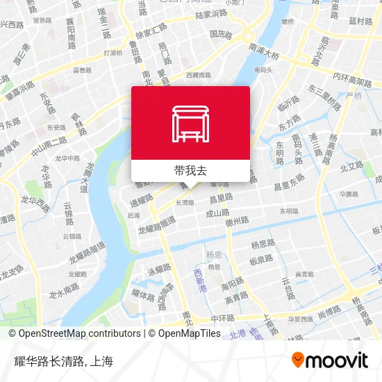 耀华路长清路地图