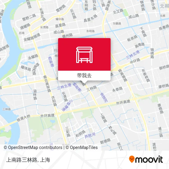 上南路三林路地图